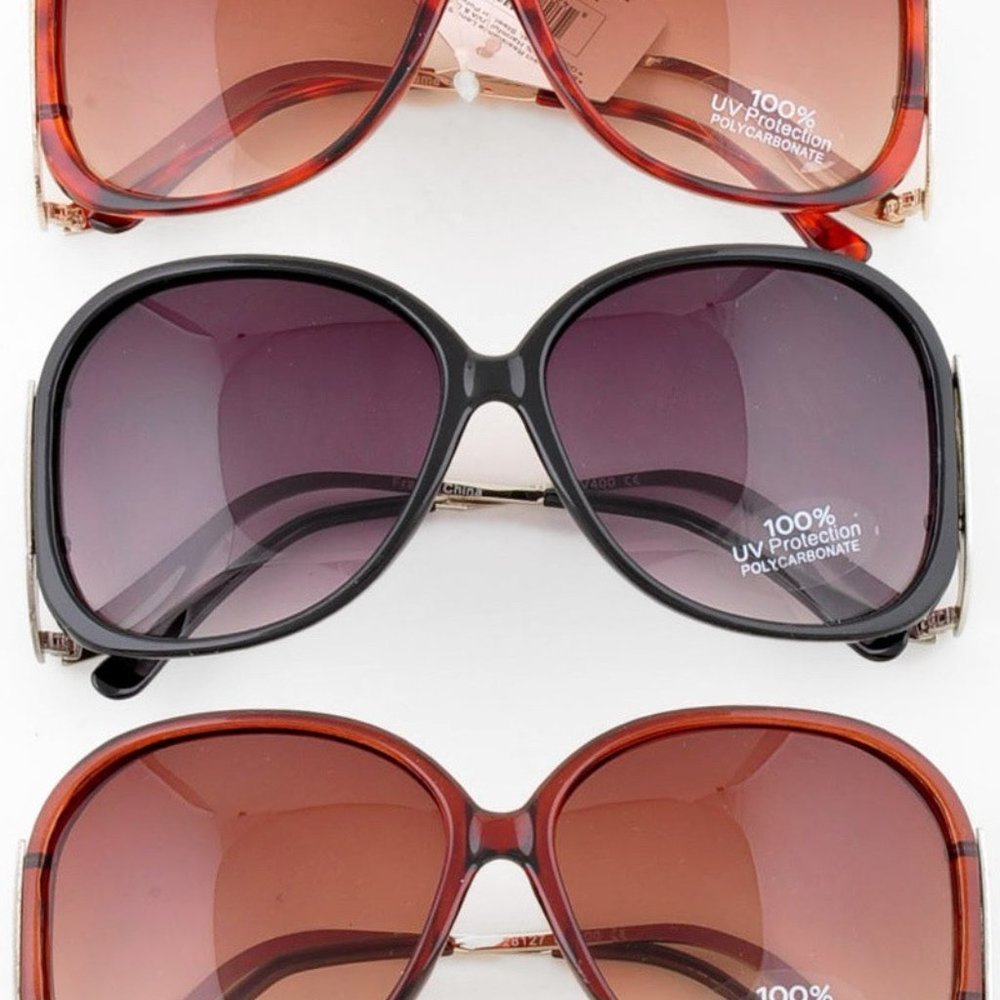 Fashion Sunglasses - Brown